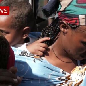 Ethiopia conflict: Treacherous journey for thousands fleeing violence
