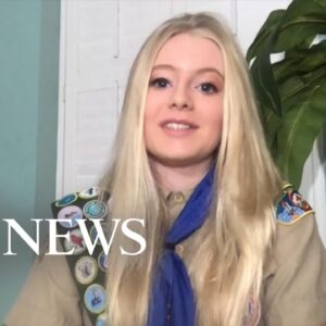 15-year-old Florida girl makes history earning all Boy Scout merit badges | ABC News