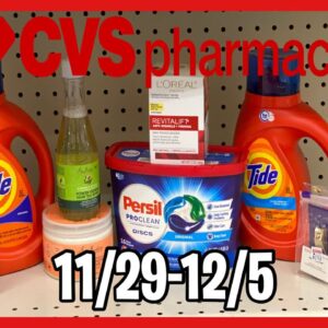 CVS Haul (11/29-12/5) | Free Spend $30 Deal, Free Maybelline, GSQ, & More! | Meek’s Coupon Life
