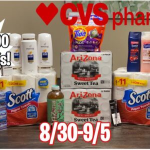 CVS Week Of 8/30-9/5 | Over $100 In Savings! | Free Bodywash, Toothpaste & More | Meek’s Coupon Life