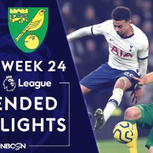 Tottenham Hotspur v. Norwich City | PREMIER LEAGUE HIGHLIGHTS | 1/22/2020 | NBC Sports