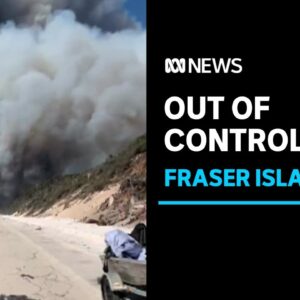 Fraser Island fire: Happy Valley township saved from fierce bushfire | ABC News