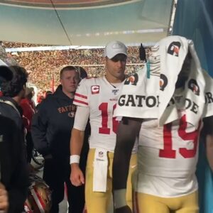 Watch the 49ers leave the field after their heartbreaking Super Bowl LIV loss | FOX NFL