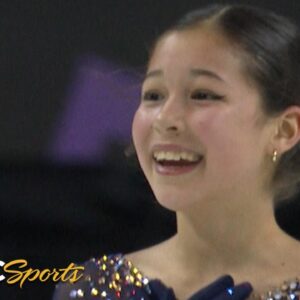 14-year-old Alysa Liu makes history again at 2020 Nationals I NBC Sports