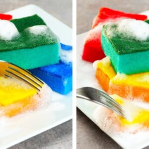FAKE SPONGE CAKE || 25 Crazy And Quick DIY Hacks | Clean, Tidy Up And Organize Your House