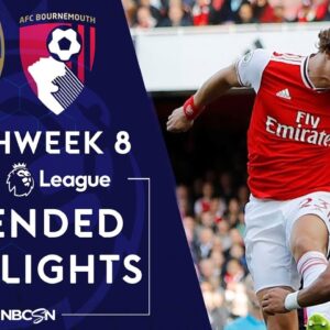 Arsenal v. Bournemouth | PREMIER LEAGUE HIGHLIGHTS | 10/6/19 | NBC Sports