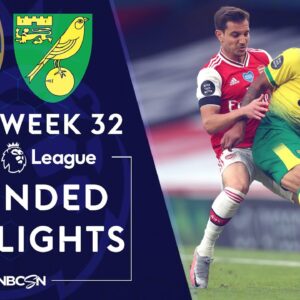 Arsenal v. Norwich City | PREMIER LEAGUE HIGHLIGHTS | 7/1/2020 | NBC Sports