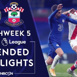 Chelsea v. Southampton | PREMIER LEAGUE HIGHLIGHTS | 10/17/2020 | NBC Sports