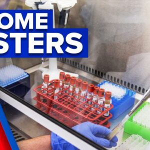 Coronavirus: A look into inside a genomic testing lab | 9 News Australia
