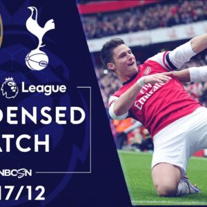 Premier League Classics: Arsenal v. Tottenham | CONDENSED MATCH | 11/17/12 | NBC SPORTS