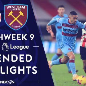 Sheffield Utd v. West Ham | PREMIER LEAGUE HIGHLIGHTS | 11/22/2020 | NBC Sports