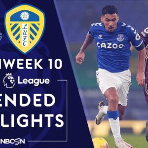 Everton v. Leeds United | PREMIER LEAGUE HIGHLIGHTS | 11/28/2020 | NBC Sports