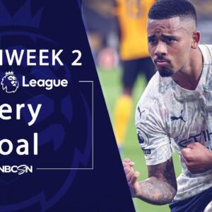 Every Premier League goal from 2020-21 Matchweek 2 | NBC Sports