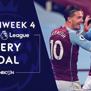 Every Premier League goal from 2020-21 Matchweek 4 | NBC Sports