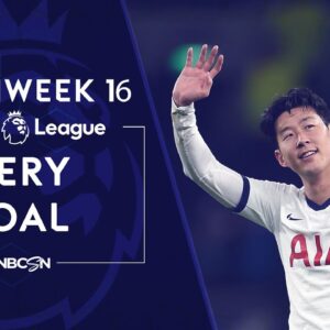 Every Premier League goal from Matchweek 16 | NBC Sports