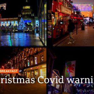 Covid: Relaxation of UK Christmas rules 'unlikely to change' 🔴 @BBC News live - BBC