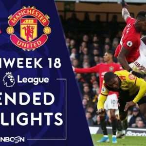 Watford v. Manchester United | PREMIER LEAGUE HIGHLIGHTS | 12/22/19 | NBC Sports