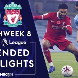 Manchester City v. Liverpool | PREMIER LEAGUE HIGHLIGHTS | 11/8/2020 | NBC Sports