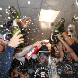 Houston Astros' Locker Room Celebration | FOX MLB