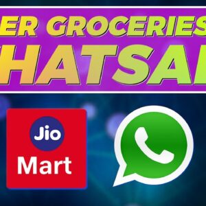 How to Order Groceries Online on JioMart Via WhatsApp