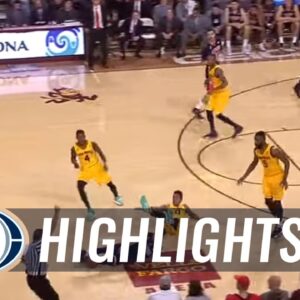 Bobby Hurley loses his mind and is ejected in loss to Arizona - College Basketball Highlight