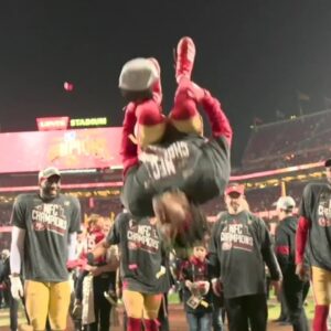 49ers to the Super Bowl: Step onto the field with the NFC champions as they celebrate | FOX NFL