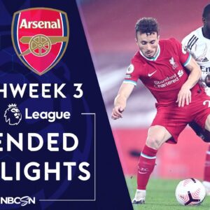 Liverpool v. Arsenal | PREMIER LEAGUE HIGHLIGHTS | 9/28/2020 | NBC Sports