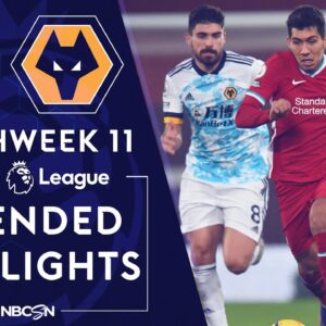Liverpool v. Wolves | PREMIER LEAGUE HIGHLIGHTS | 12/6/2020 | NBC Sports