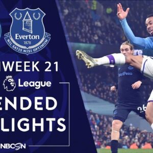 Manchester City v. Everton | PREMIER LEAGUE HIGHLIGHTS | 1/1/20 | NBC Sports