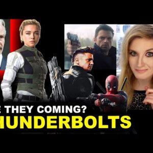 MCU Thunderbolts! Yelena Belova, Hawkeye, Winter Soldier, Deadpool