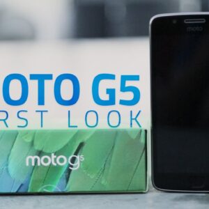 Moto G5: Unboxing and First Look