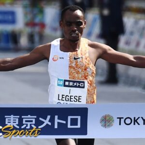 Coronavirus empties the stands but can't slow down record-setting 2020 Tokyo Marathon I NBC Sports