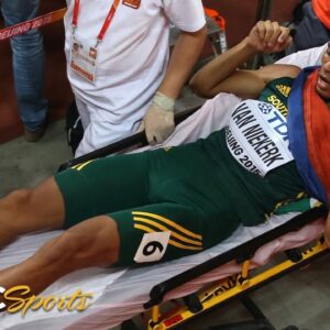 From the finish line to the hospital: Wayde Van Niekerk's wild 2015 world title | NBC Sports