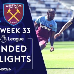 Newcastle v. West Ham | PREMIER LEAGUE HIGHLIGHTS | 7/5/2020 | NBC Sports