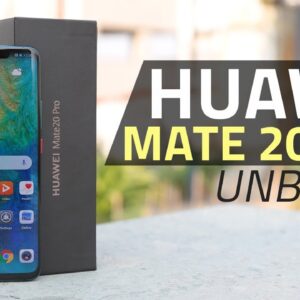 Huawei Mate 20 Pro Unboxing and First Look | Triple Rear Cameras, 3X Optical Zoom,  and More
