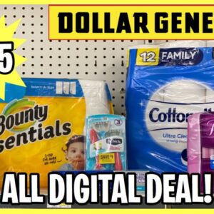 Dollar General | $5/$25 Savings! | 9/5 ONLY! | ALL DIGITAL DEAL | Meek's Coupon Life