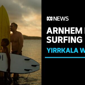 Surfers in north-east Arnhem Land brave the swell for a shot at the waves | ABC News