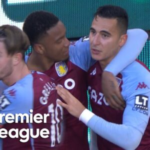 Anwar El Ghazi grabs stoppage-time win for Aston Villa against Wolves | Premier League | NBC Sports