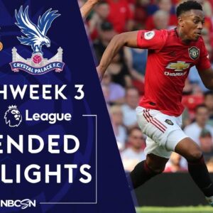 Manchester United v. Crystal Palace | PREMIER LEAGUE HIGHLIGHTS | 8/24/19 | NBC Sports