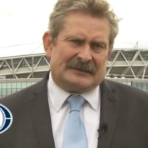 Sky Sports Reporter Falls Off Ladder on Live TV