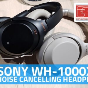 Sony WH-1000XM3 Noise Cancelling Headphones First Look