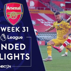 Southampton v. Arsenal | PREMIER LEAGUE HIGHLIGHTS | 6/25/2020 | NBC Sports