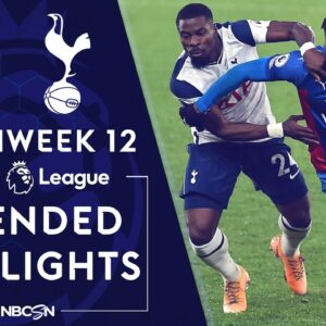 Crystal Palace v. Tottenham | PREMIER LEAGUE HIGHLIGHTS | 12/13/2020 | NBC Sports