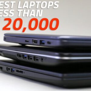 The Best Laptops for Less Than Rs. 20,000