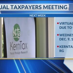 Kern County Taxpayers Association holding annual meeting next week with focus on real estate market