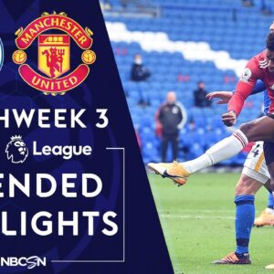 Brighton v. Manchester United | PREMIER LEAGUE HIGHLIGHTS | 9/26/2020 | NBC Sports
