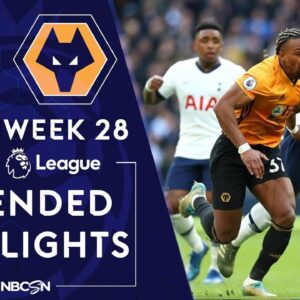 Tottenham v. Wolves | PREMIER LEAGUE HIGHLIGHTS | 3/1/2020 | NBC Sports