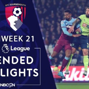 West Ham v. Bournemouth | PREMIER LEAGUE HIGHLIGHTS | 1/1/20 | NBC Sports
