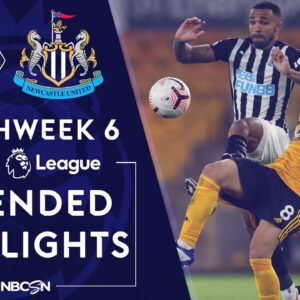 Wolves v. Newcastle | PREMIER LEAGUE HIGHLIGHTS | 10/25/2020 | NBC Sports
