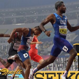 Noah Lyles' heartstopping 200m World Championship, stride by stride | NBC Sports